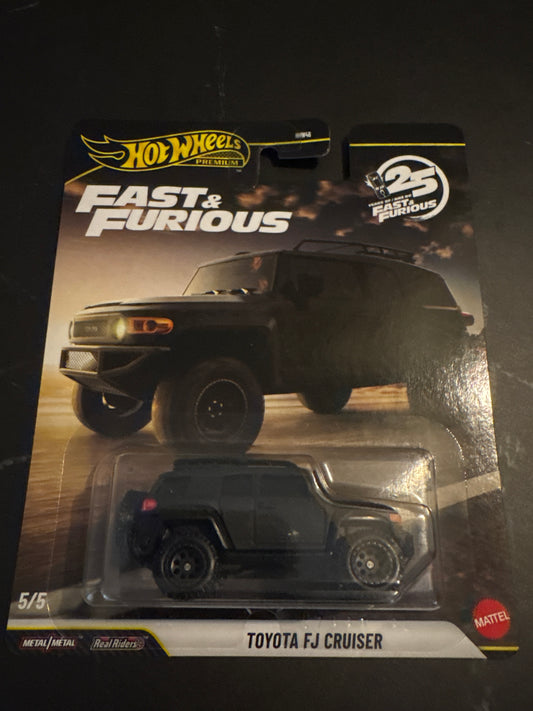 Hot Wheels Premium Fast and Furious 25th Anniversary - Toyota FJ Cruiser