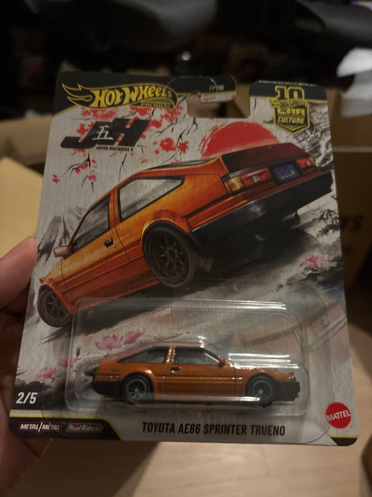 Hot Wheels Premium JH5 Toyota AE86 Sprinter Trueno