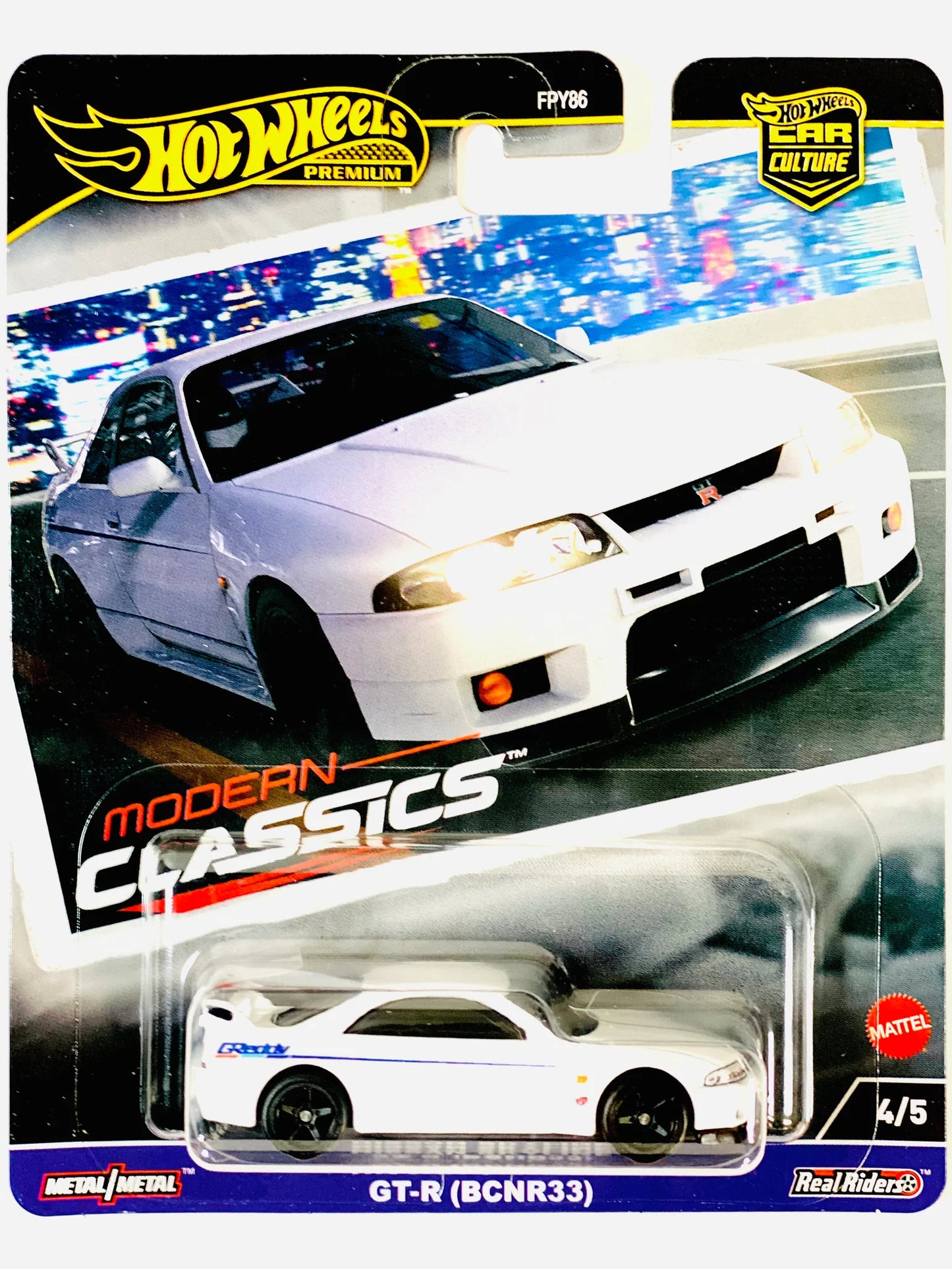 Hot Wheels 2024 Car Culture Nissan Skyline GT-R R33 (BCNR33)