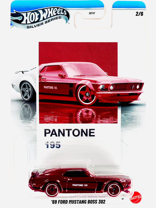 Hot Wheels 2026 Silver Series Pantone '69 Ford Mustang Boss 302