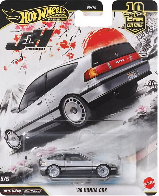Hot Wheels Premium Car Culture JH5 - '88 Honda CRX