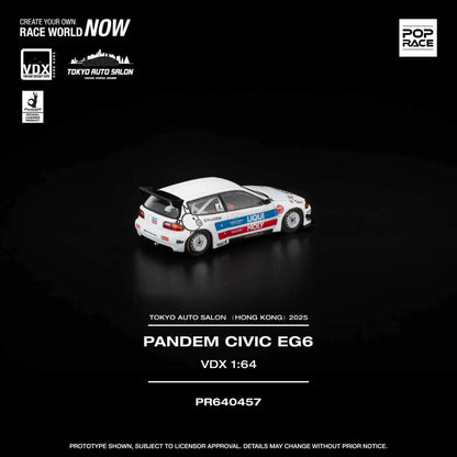 PopRace 2025 TAS Hong Kong Exclusive – Pandem Civic EG6 Liquid Moly (PR640457)
